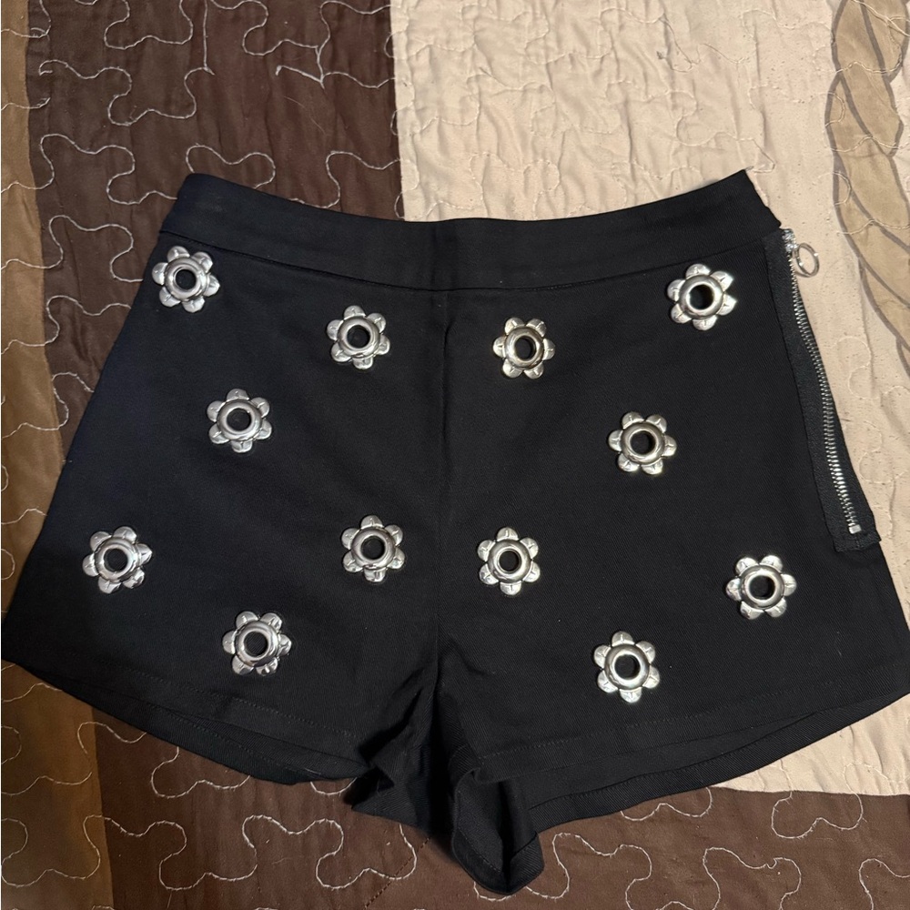 For Love Or Lemons Ace Grommet Hot Shorts - Picture 2 of 5